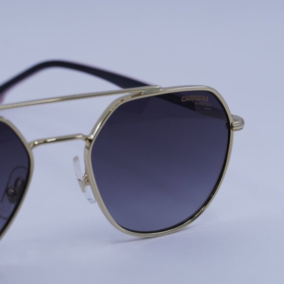CARRERA303/S 0W97 9O Sunglasses Gold Aviator Frame, Grey Lenses - Picture 2 of 11